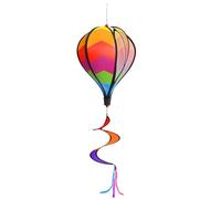 Spinner de vent en ballon, moulin à vents en rotatif à paille, ce moulin à du salon de à l'air chaud est fabriqué en fonction de la forme d'une montgolfière