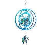 Spinner del en métal - Sculptures pour le Tortues de Colibri | Art Jardin suspendu Rustique, Décor de Cour pour extérieur, Ornements Cinétiques rotatifs pour Balcon, Patio, por