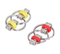 Spinner des Jouets Anti-Stress - Fidget en Acier Inoxydable Durable pour Le soulagement de l'anxiété et l'amélioration de la Concentration Portable et léger idéal pour l'Autisme