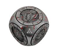 Spinner Dice, 6-Sided Metal Table Game Dice with Magnetic Storage Box, Portable Entertainment and Competition Supplies for Family, Bar, and Leisure Gatherings