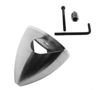 Spinner en aluminium pour modèles réduits d'avions télécommandés, moyeu d'hélice haute performance pour moteurs au méthanol, accessoire d'avion en alliage avec faible résistance au vent, (82 mm)