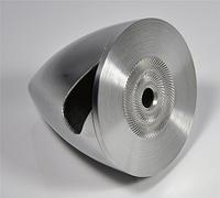 Spinner Non fourni en Alliage d'aluminium CNC 10,2 cm 101,6 mm pour hélices à 3 pales RC Avion.