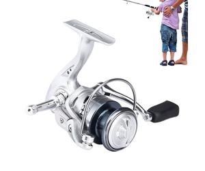 Spinner Reel Saltwater | Fishing Reels Spinner | Lightweight Ultra Smooth Metal | Freshwater Spinners Reel | High Efficiency Metal For River Stream Pond Lake Freshwater Bass Trout Catfish Shore Pier