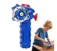 Spinner Top Toys, Light Up Gyroscope, Pull-Wire Design Toy, Interactive Parent-Child Play, Flashing Lights, Perfect for School, Kindergarten, Travel Fun, 14x8x6.5cm Multicolor