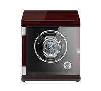 Spinner Winding Box Watch Winders - Rechargeable Watch Shaker Wather Wind Wind Vertical Automatic Watch Boîte d'enroulement avec LED légère Light Light Silencieux et Bien opéré