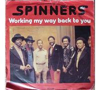 SPINNERS - working my way back to you / disco ride 45 rpm single