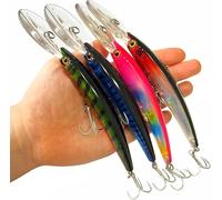 Spinning Fishing Lures-Minnow Spinning Lubina-Spinning Sea Lures-Artificial Fishing Lures-Lucio/Black Bass/Bass Baits-Swamp & Sea Fishing-6.7"" & 24g