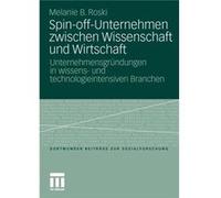 SpinOffUnternehmen Zwischen Wissenschaft Und Wirtschaft - Melanie Birgit Roski - Springer Nature B.V. - Livre en Anglais - Paperback Melanie Birgit RoskiMelanie Birgit Roski (Auteur)