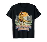 Spinosaurus Mirabilis New Dinosaur Retro Vintage Sunset T-Shirt
