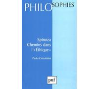 Spinoza. Chemins dans l'éthique - Paolo Cristofolini - Puf - broché - Livre