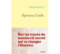 Spinoza Code - Mériam Korichi - Grasset - broché - Essai