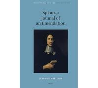 Spinoza: Journal of an Emendation