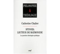 Spinoza lecteur de maimonide - Catherine Chalier - Cerf - broché - Etude