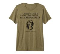 Spinoza Philosophie Drôle Enseignant Étudiant Philosophe T-Shirt Haut de Gamme