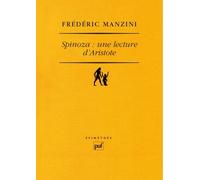Spinoza : Une Lecture D'aristote