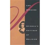 Spinoza's Critique of Religion Leo Strauss (Auteur)