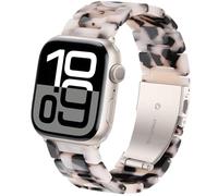 SPINYE Bracelet compatible avec iWatch 42 mm, 44 mm, 45 mm, 46 mm, 49 mm, bracelet de rechange en résine colorée pour Apple Watch Series 10/9/8/Ultra/7/SE/6/5/4/3 pour homme et femme (septarium)
