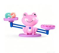 Spion de mathématiques, compter et calculer la grenouille, l'apprentissage de la grenouille, avec balance et accessoires, cartes numériques (B)