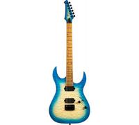 Spira Guitars S500QAB Trans Aqua Blue