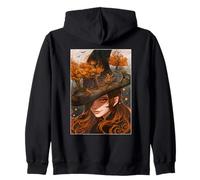 Spiral Automne Witchcore Enchanted Fox Spirit Forest Magic Sweat à Capuche