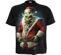 Spiral Bah Humbug Homme T-Shirt Manches Courtes Noir Regular/Coupe Standard