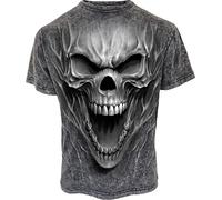 Spiral Beast Within Homme T-Shirt Manches Courtes Gris XXL 100% Coton Regular/Coupe Standard