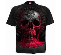 Spiral Bleeding Souls Homme T-Shirt Manches Courtes Noir Regular/Coupe Standard