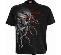 Spiral Blind Faith Homme T-Shirt Manches Courtes Noir L 100% Coton Regular/Coupe Standard