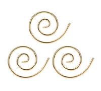 Spiral Cable Knitting Needle Leicht Praktisch Vielseitig Für Strickarbeiten Wie Schals Mützen Aus Edelstahl 3 Stück Christmas Gifts (Or)