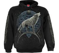 Spiral - Celtic Wolf - Hoody Black XL Black