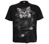 Spiral Direct Bright Eyes - Front Print T-Shirt Black, Femme, Noir (Black 001), 44 (Taille Fabricant: Large)