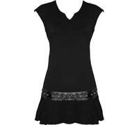 Spiral Direct - "Gothic Rock" mini-robe crampons à la taille pour femme HE2563 (L) (Noir)