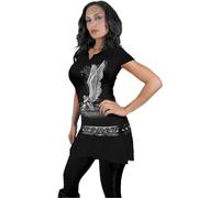 Spiral Direct - Mini robe ENSLAVED ANGEL - Femme (XL) (Noir)
