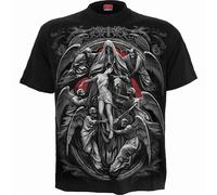 Spiral Direct Reapers Porte Squelette Démon Crâne Mort Gothique Punk T Shirt