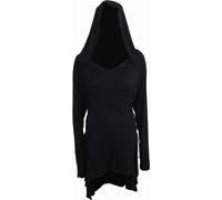 Spiral Direct - Robe "Black Widow" avec capuche pour femme HE3132 (S) (Noir)