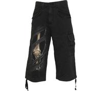 Spiral Direct - Short cargo homme/femme unie HE3130 (S) (Noir)