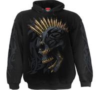 Spiral Direct - Sweat à capuche "Black Gold" pour homme/femme unie HE2450 (S) (Noir)