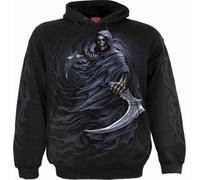 Spiral Direct - Sweat à capuche "Double Death" pour homme/femme unie HE2445 (S) (Noir)