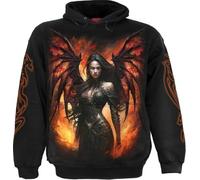 Spiral Direct - Sweat à capuche DRACO QUEEN - Adulte (XL) (Noir)