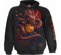 Spiral Direct - Sweat à capuche homme/femme unie HE2207 (XXL) (Noir)