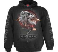 Spiral Direct - Sweat à capuche "Never Too Loud" pour enfants HE2393 (XS) (Noir)
