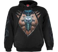 Spiral Direct Sweat Noir Sweatshirt à Capuche, XL Homme