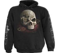 Spiral Direct - Sweat-Shirt à Capuche - Homme - Noir - Noir - Moyen