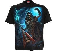 Spiral Direct - T-shirt "Dead Metal" pour homme/femme unie manches courtes HE2247 (3XL) (Noir)