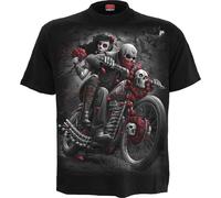 Spiral Direct - T-shirt "Dotd Bikers" pour homme/femme unie à manches courtes HE2174 (XXL) (Noir)