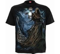 Spiral Direct - T-shirt homme/femme unie HE2166 (S) (Noir)