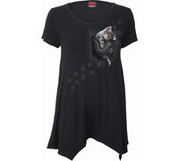 Spiral Direct - T-shirt manches courtes pour femme HE2864 (M) (Noir)
