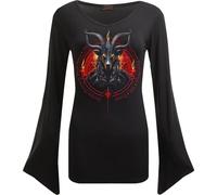 Spiral Direct - T-shirt manches longues pour femme HE2856 (M) (Noir)