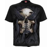 Spiral Direct - T-shirt unie à manches courtes pour homme/femme "See No Evil" HE2106 (S) (Noir)