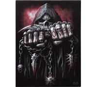 Spiral Direct - Tableau "Game Over", Canvas SD4836 (25 cm x 19 cm) (Gris/Noir/Rouge)
